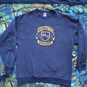 Marquette Warriors Blue Long Sleeve Shirt